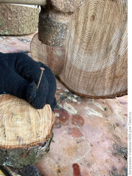 Садовые фигурки "Зайцы" из спилов дерева своими руками. Мастер-класс и фото