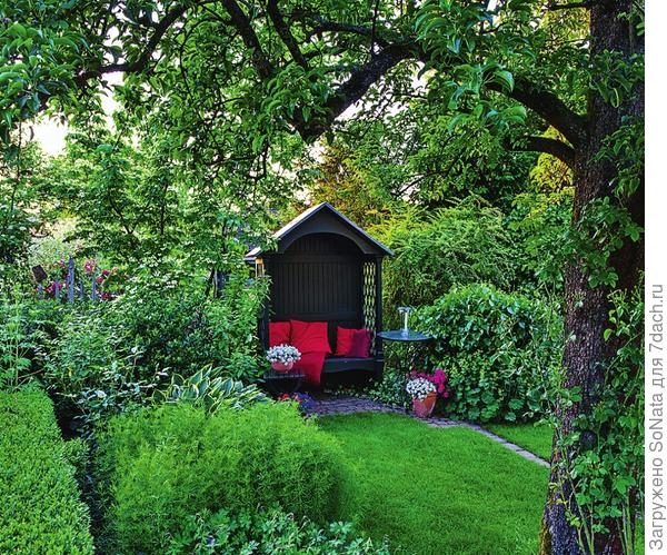 12 идей обустройства уютного уголка в саду. Фото