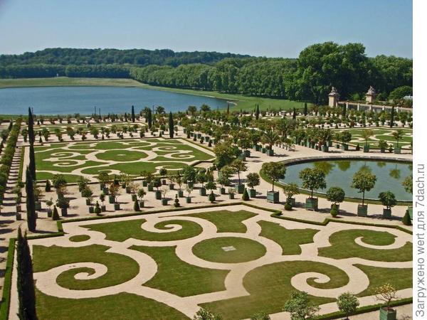 Сады Версаля: взгляд сверху